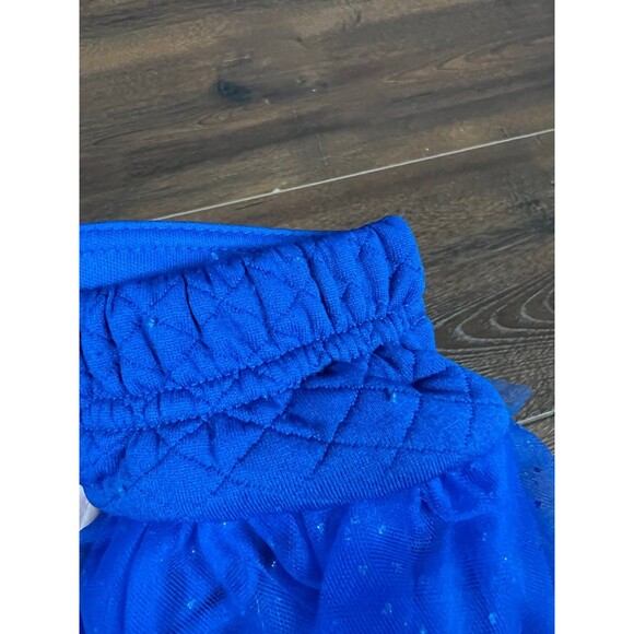 Disney Frozen Girls Size 18 Months Blue Tulle Sparkle Skirt with Snowflake! - Picture 8 of 8